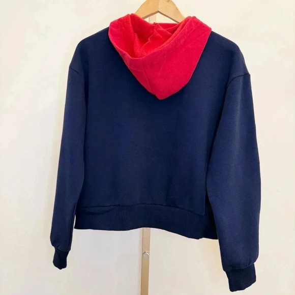 C’Est Toi Kids Unisex Colorblock Hoodie Pullover Multicolor Size M Casual - Picture 6 of 10